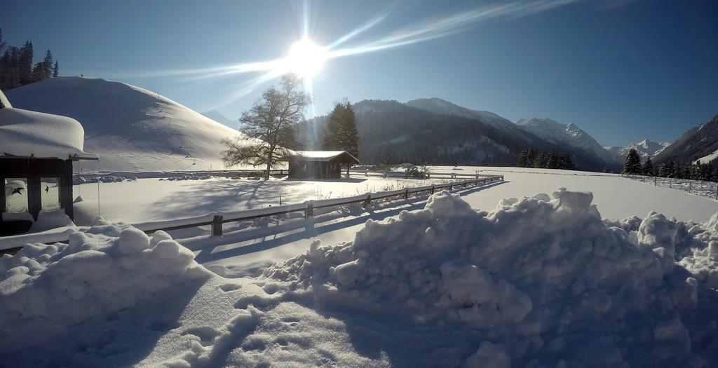 Hotel Reiterhof Berggut Gaicht Nesselwängle Esterno foto