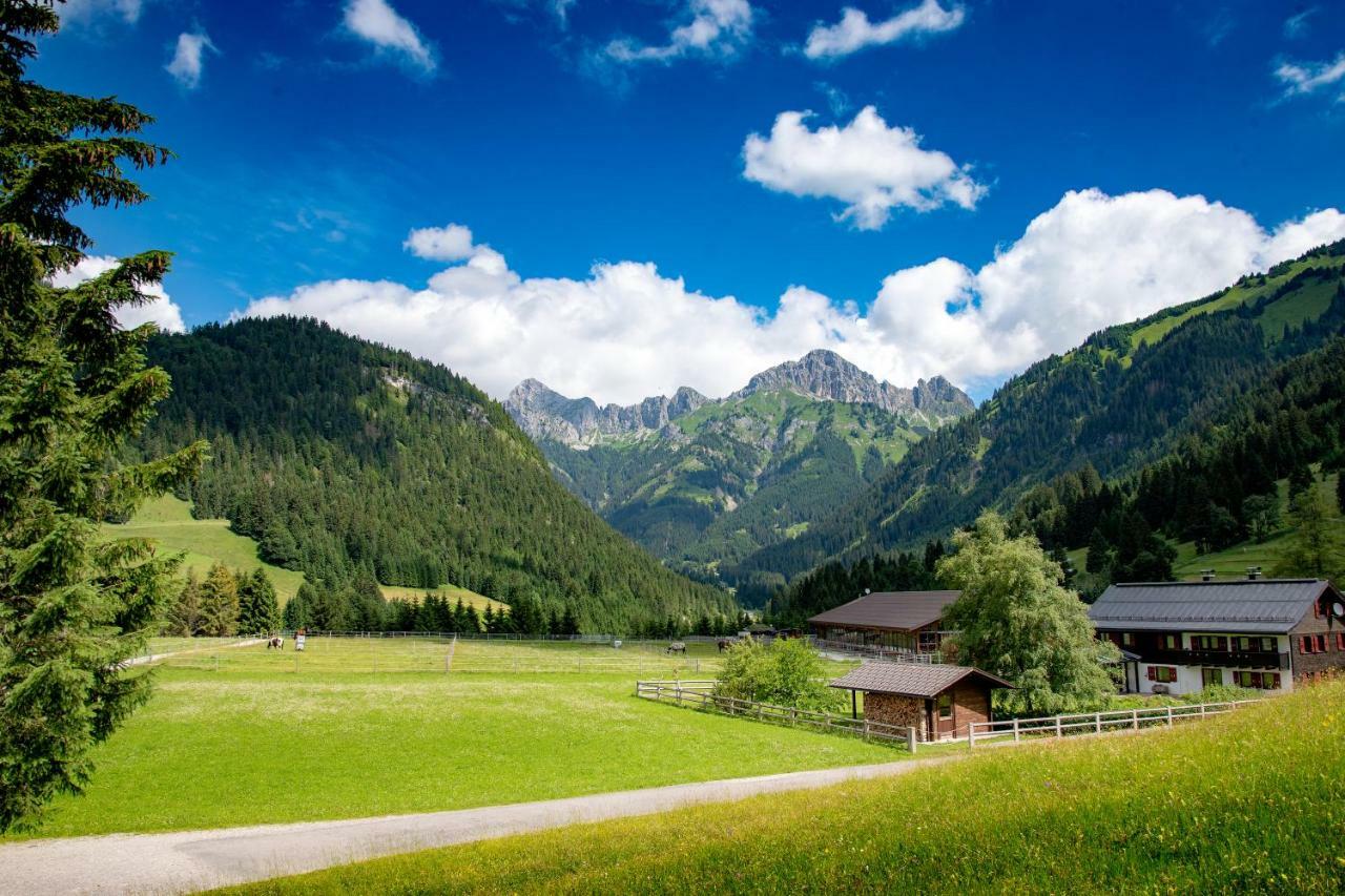 Hotel Reiterhof Berggut Gaicht Nesselwängle Esterno foto