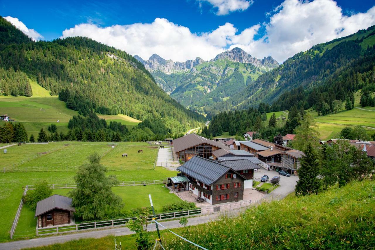 Hotel Reiterhof Berggut Gaicht Nesselwängle Esterno foto