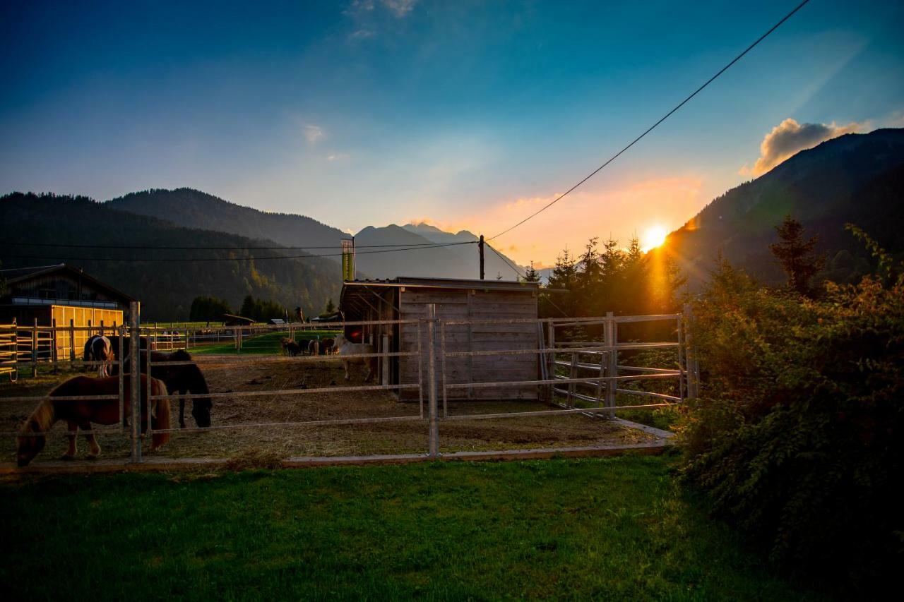 Hotel Reiterhof Berggut Gaicht Nesselwängle Esterno foto