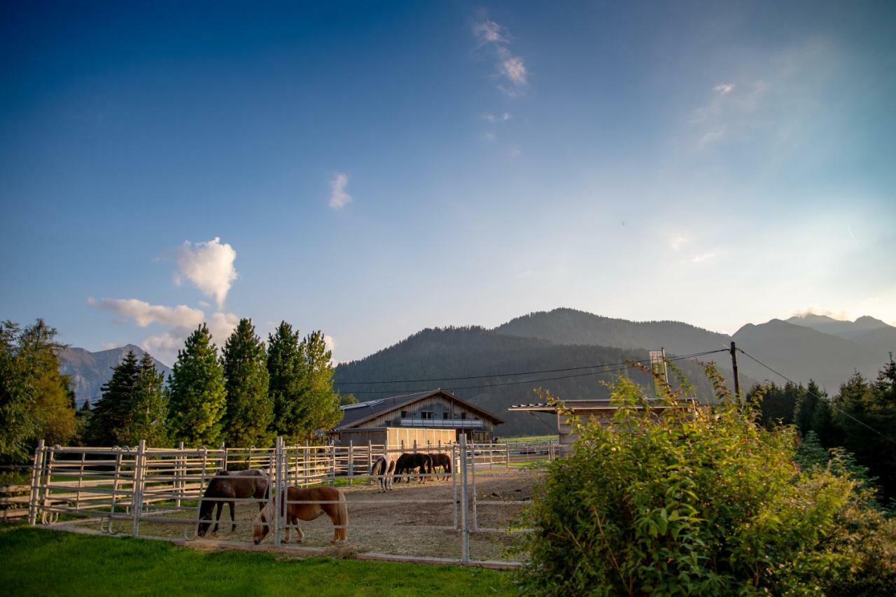 Hotel Reiterhof Berggut Gaicht Nesselwängle Esterno foto